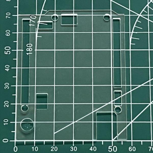 디바이스마트,오픈소스/코딩교육 > 아두이노 > 아두이노 케이스/악세사리,Happy House,아두이노 우노 R4 투명 아크릴 케이스 [CMODULE-7],Arduino Uno R4 전용 투명 아크릴 케이스 /  Minima, WIFI / 아크릴 / 투명