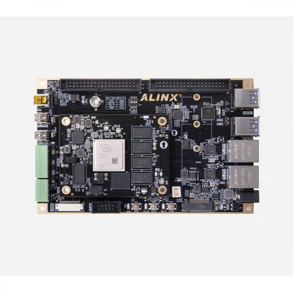 디바이스마트,MCU보드/전자키트 > 프로세서/개발보드 > FPGA,ALINX,AMD Xilinx Zynq UltraScale+ MPSoC XCZU3EG FPGA Development Board [AXU3EGB],FPGA Chip : XC7A35T-2FGG484I  / Core : ARM Cortex-A53 x4, ARM Cortex-R5 x2, 500MHz /  1.2GHz, PS DDR4 1G 4개, PL DDR4 1G 1개  / QSPI Flash : 256Mbit