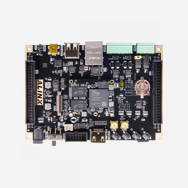 디바이스마트,MCU보드/전자키트 > 프로세서/개발보드 > FPGA,ALINX,AMD XILINX Zynq-7000 SoC FPGA Development Board XC7Z020 [AX7Z020],FPGA Chip : XA7Z020-1CLG400I / XC7Z020-2CLG400I / Core : Dual-Core ARM Cortex-A9 / DDR3 1GB, Data rate 1066Mbps / QSPI Flash : 256Mbit / 개발보드 단품