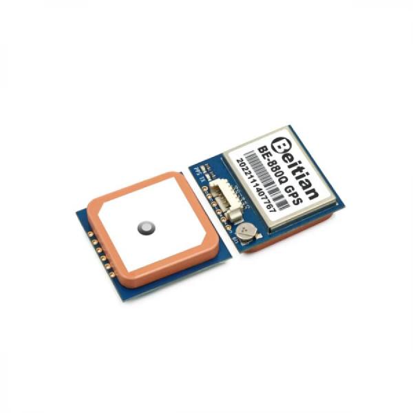 디바이스마트,MCU보드/전자키트 > 통신/네트워크 > GNSS/GPS > 정밀/고성능 GPS 모듈,Beitian,고정밀 미니 GPS 모듈 [BE-880Q],M10050 / GPS+GALILEO+GLONASS+BDS / Horizontal position : 2.0 CEP / Rate : 4800bps ~ 921600bps / 전압 : DC 3.6V ~ 5.5V / 드론 / 4M플래시 지원