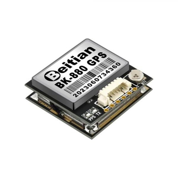 디바이스마트,MCU보드/전자키트 > 통신/네트워크 > GNSS/GPS > 정밀/고성능 GPS 모듈,Beitian,고정밀 미니 GPS 모듈 [BK-880],M9140-KB / GPS+GALILEO+BDS,GLONASS / 92채널 / Horizontal position : 1.5 CEP / Rate : 4800bps ~ 921600bps / 전압 : DC 3.6V ~ 5.5V / 드론 / 플래시 지원