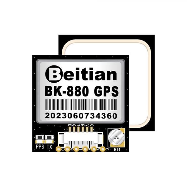 디바이스마트,MCU보드/전자키트 > 통신/네트워크 > GNSS/GPS > 정밀/고성능 GPS 모듈,Beitian,고정밀 미니 GPS 모듈 [BK-880],M9140-KB / GPS+GALILEO+BDS,GLONASS / 92채널 / Horizontal position : 1.5 CEP / Rate : 4800bps ~ 921600bps / 전압 : DC 3.6V ~ 5.5V / 드론 / 플래시 지원
