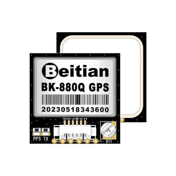 디바이스마트,MCU보드/전자키트 > 통신/네트워크 > GNSS/GPS > 정밀/고성능 GPS 모듈,Beitian,고정밀 미니 GPS 모듈 [BK-880Q],M9140-KB / GPS+GALILEO+BDS,GLONASS / 92채널 / Horizontal position : 1.5 CEP / Rate : 4800bps ~ 921600bps / 전압 : DC 3.6V ~ 5.5V / 드론 / 플래시 지원