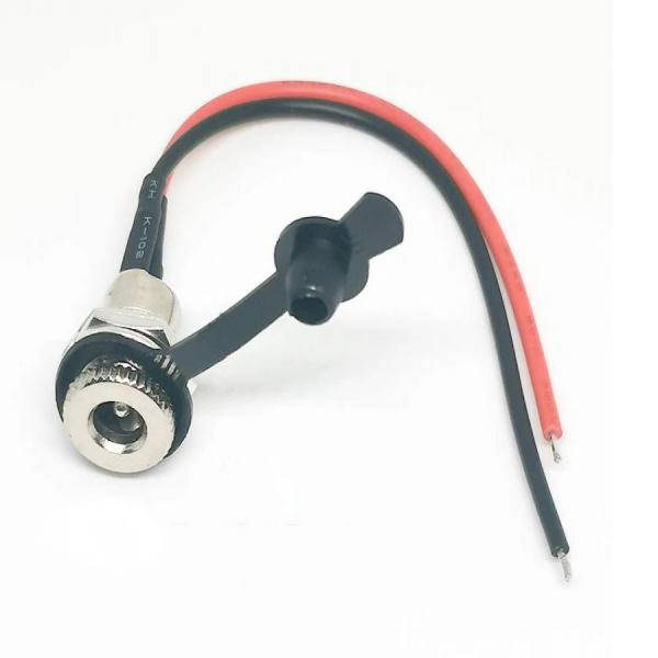 디바이스마트,MCU보드/전자키트 > 전원/신호/저장/응용 > 충전/배터리/전원,네오틱스,DC 전원용 잭(Jack) - 5.5mm, 2.1mm (PN-CAB-DJ5521),DC 전원용 잭(Jack) - 5.5mm, 2.1mm (케이스 장착용, 보호용 캡 장착)