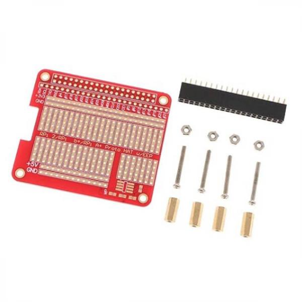 디바이스마트,오픈소스/코딩교육 > 라즈베리파이 > 라즈베리파이 확장보드/HAT,52PI,RaspberryPi 3/4 용 HAT 홀 보드 [EP-0057],라즈베리파이 A+, B+, PI 2 호환 / DIY 납땜 키트에 적합 / 나사, 너트, 서포트, 소켓 포함