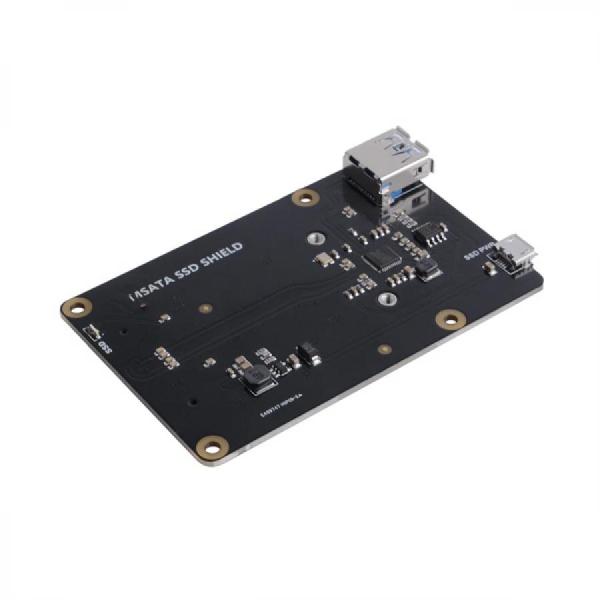 디바이스마트,오픈소스/코딩교육 > 라즈베리파이 > 라즈베리파이 확장보드/HAT,52PI,Raspberry Pi 3B+ X850 V3.1 mSATA SSD 확장 보드 [EZ-0081],라즈베리파이 SSD 확장보드 / MSATA SSD 드라이브 지원 / USB 3.0 / interface SSD, 5V power