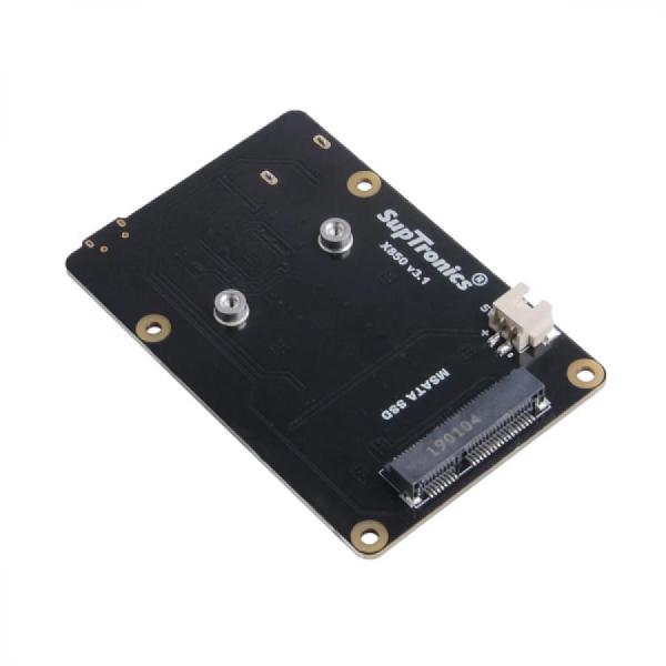 디바이스마트,오픈소스/코딩교육 > 라즈베리파이 > 라즈베리파이 확장보드/HAT,52PI,Raspberry Pi 3B+ X850 V3.1 mSATA SSD 확장 보드 [EZ-0081],라즈베리파이 SSD 확장보드 / MSATA SSD 드라이브 지원 / USB 3.0 / interface SSD, 5V power