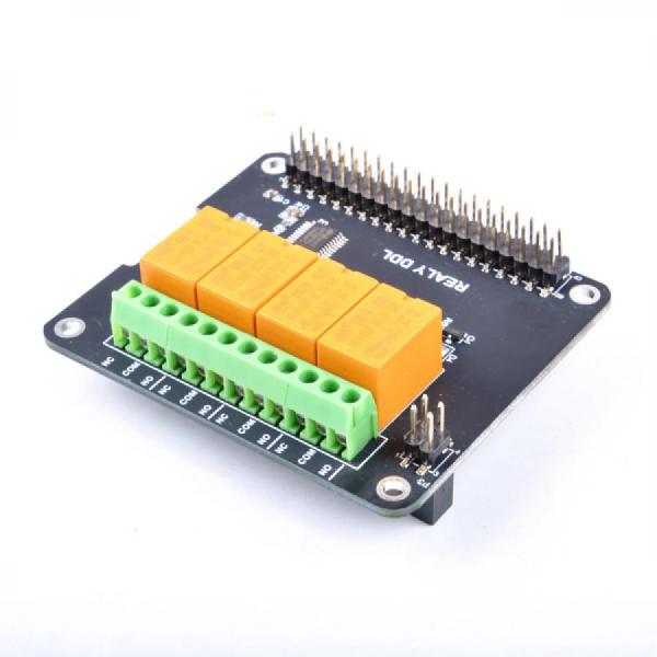 디바이스마트,오픈소스/코딩교육 > 라즈베리파이 > 라즈베리파이 확장보드/HAT,52PI,DockerPi 4채널 릴레이 확장보드 [EP-0099],Raspberry Pi Pi4B/2B/3B/3B+/3A+/Zero 4채널 릴레이 보드