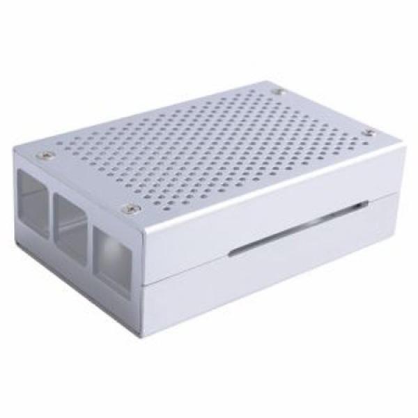 디바이스마트,오픈소스/코딩교육 > 라즈베리파이 > 라즈베리파이 케이스,52PI,Raspberry Pi 4B 알루미늄 합금 케이스(Silver) [Z-0264-Silver],Raspberry Pi 4B 용으로 설계된 케이스입니다 / 케이스 전면에 원형 통풍구 / 재질 : 알루미늄 합금 / 90mm*60mm*31mm / Silver