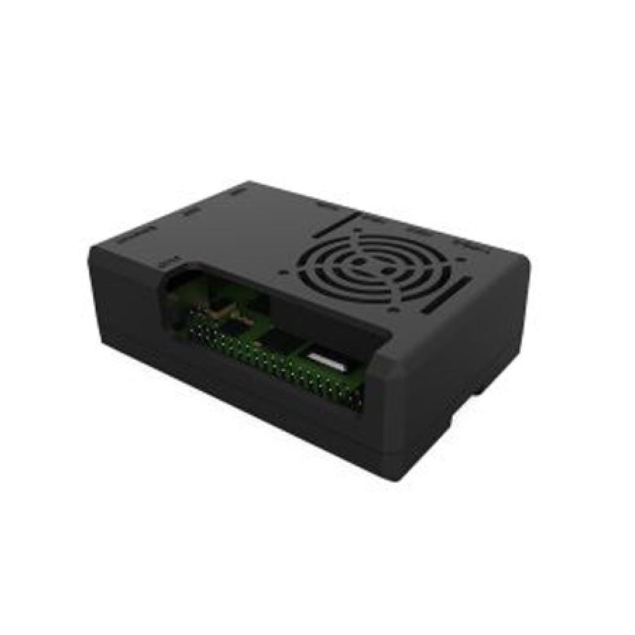 Raspberry Pi 4B ABS 케이스(검정) [ZP-0081-Black]
