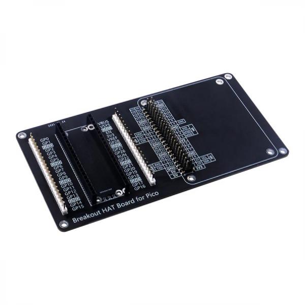 디바이스마트,오픈소스/코딩교육 > 라즈베리파이 > 라즈베리파이 확장보드/HAT,52PI,Raspberry Pi Pico 브레이크아웃 확장보드 [EP-0139],Raspberry Pi Pico/Pico W용 HAT 확장 보드 / 69mm *134mm