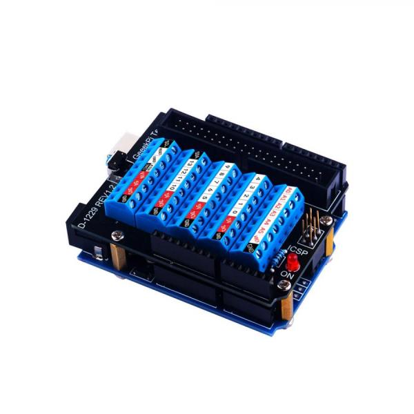 디바이스마트,오픈소스/코딩교육 > 아두이노 > 아두이노 호환쉴드,52PI,아두이노 UNO 터미널블록 확장 보드 [EP-0142],아두이노 우노용 터미널블록 확장보드 / 53*66*15mm / 터미널 간격 : 3.5mm / 26AWG~16AWG 사용 가능 / IDC40 커넥터 포함