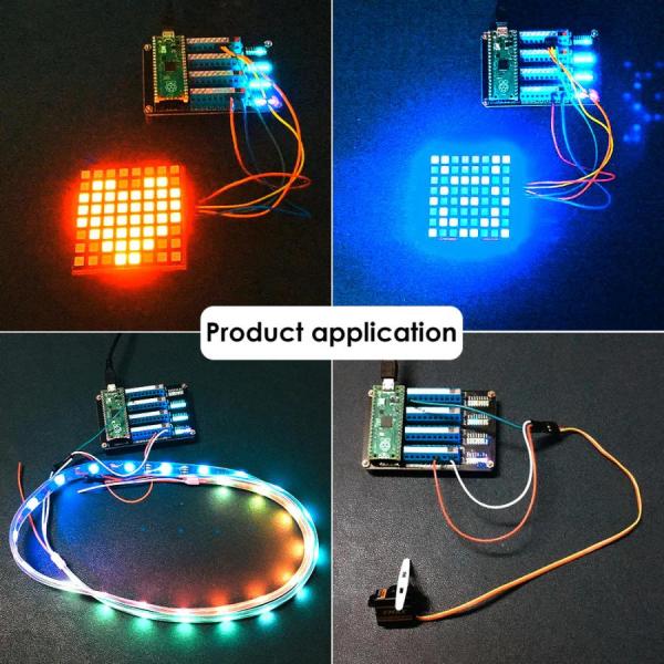 디바이스마트,오픈소스/코딩교육 > 라즈베리파이 > 라즈베리파이 확장보드/HAT,52PI,라즈베리파이 피코 터미널블록 확장 보드 [EP-0145],라즈베리파이 피코용 터미널블록 확장보드 / 87*57*22mm / GPIO LED 포함