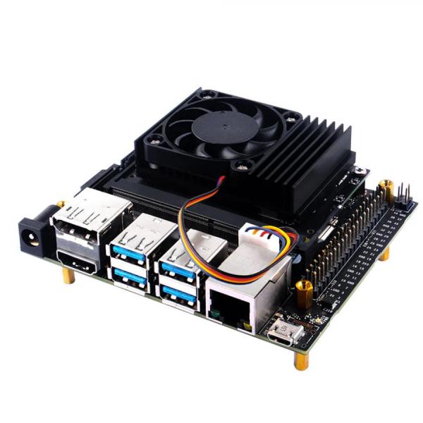 디바이스마트,MCU보드/전자키트 > 인공지능/임베디드/산업용 > 인공지능/머신러닝 > 인공지능 확장보드/액세서리,52PI,Jetson Nano용 쿨링 방열팬 [ZP-0116],젯슨나노용 방열판+쿨링팬 / 60*40*14mm / FAN J15 핀을 통해 PWM 제어