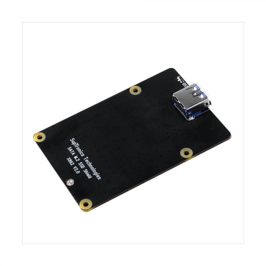 라즈베리파이 4B용 X862 M.2 NGFF SATA SSD 확장 보드 [EZ-0096]