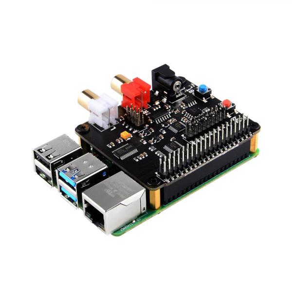 디바이스마트,오픈소스/코딩교육 > 라즈베리파이 > 라즈베리파이 확장보드/HAT,52PI,라즈베리파이 X930 HiFi DAC 모듈 오디오 확장 보드 [EZ-0099],라즈베리파이용 HiFi DAC 오디오 확장보드 / CSR8675 / 65*57mm