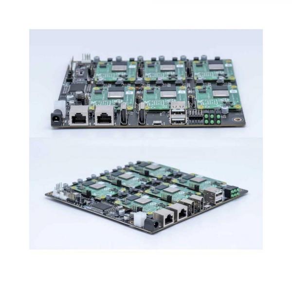 디바이스마트,오픈소스/코딩교육 > 라즈베리파이 > 라즈베리파이 확장보드/HAT,52PI,라즈베리파이 CM4 DeskPi Super6C Mini-ITX 보드 [DP-0008],최대 6개의 RPI CM4 모듈 사용 가능 / 라즈베리파이 클러스터 보드 / M.2 2280 슬롯 / 5V 팬 헤더 / DC 19v~24V 또는 ATX 12V