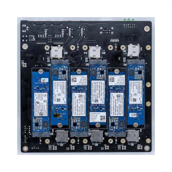 디바이스마트,오픈소스/코딩교육 > 라즈베리파이 > 라즈베리파이 확장보드/HAT,52PI,라즈베리파이 CM4 DeskPi Super6C Mini-ITX 보드 [DP-0008],최대 6개의 RPI CM4 모듈 사용 가능 / 라즈베리파이 클러스터 보드 / M.2 2280 슬롯 / 5V 팬 헤더 / DC 19v~24V 또는 ATX 12V