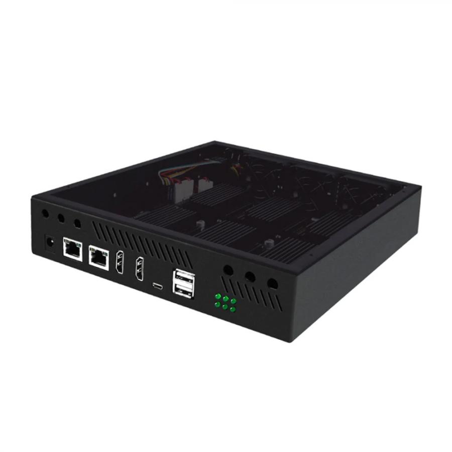 라즈베리파이 CM4 DeskPi Super6C Mini-ITX 보드 전용 케이스 [DP-0010]