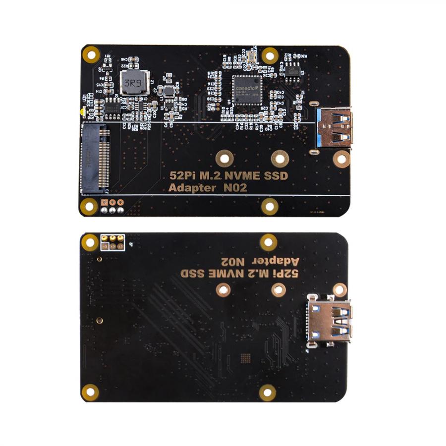 라즈베리파이4 전용 M.2 NVMe SSD 확장 보드 [EP-0171]