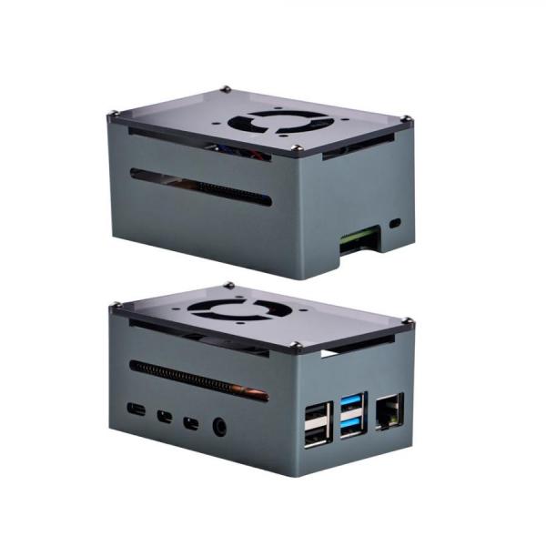 디바이스마트,오픈소스/코딩교육 > 라즈베리파이 > 라즈베리파이 확장보드/HAT,52PI,라즈베리파이4 전용 Ultra Thin 아이스 타워 쿨러 케이스 [KR-0026],라즈베리파이4B 전용 Ultra Thin 아이스 타워 쿨러 케이스 / PWM 제어 / 5200RPM / 63*95*45mm / 블랙