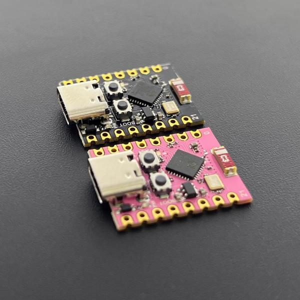 디바이스마트,오픈소스/코딩교육 > 파이썬/IoT 개발 보드 > ESP32,Happy House,ESP32-C3 SuperMini 개발보드 핑크 [CMODULE-11],ESP32-C3 SuperMini 와이파이 블루투스 콤보 / 소형 사이즈를 필요한 프로젝트에 적합 / C타입 / ESP32C3FN4 / 블루투스 5.0 / 4M FLASH / UART / I2C / SPI / 납떔되지 않는 헤더, 데이터 케이블 포함