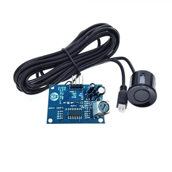 디바이스마트,MCU보드/전자키트 > 센서모듈 > 라이다/거리/초음파/라인 > 초음파센서,SMG,방수형 초음파 센서 모듈 [JSN-SR04T],작동전압 DC 5V / 대기전류 5mA / 음향 방출 주파수:40KHz / 방수 / 사이즈 41 x 28.5 mm