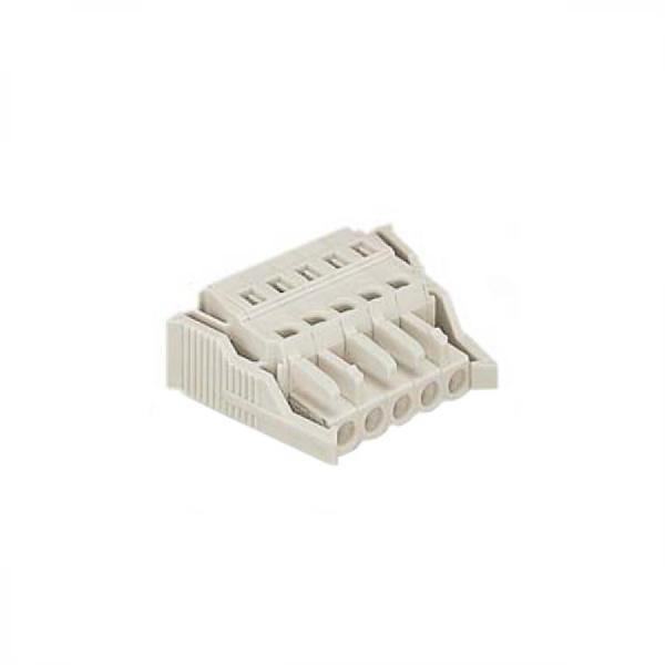 디바이스마트,커넥터/PCB > 산업/의료/방수 커넥터 > WAGO 나일론 커넥터,WAGO,스프링식 커넥터 734-334/019-000,각형 / 4선용 / 적용 핀·컨택트: 수놈(플러그) / 정격 전압: 300V / 정격 전류: 10A / 적합 전선 규격(AWG): 28~14 / 3.81mm 피치