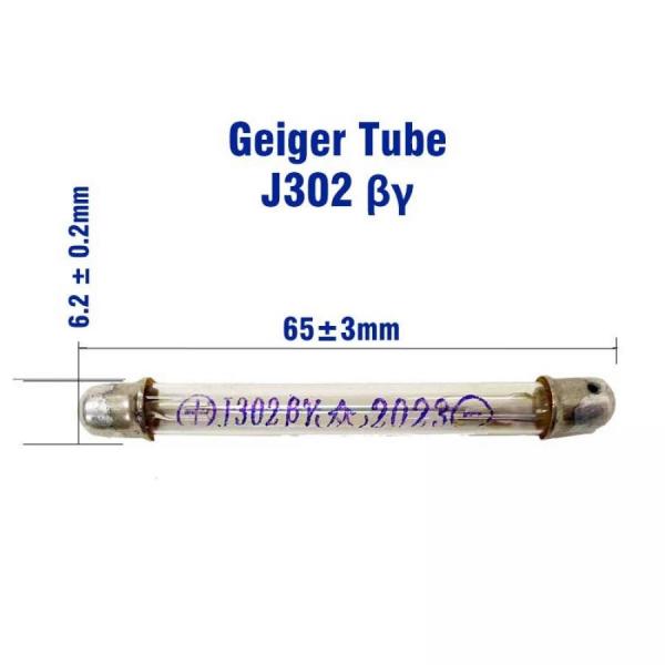 디바이스마트,MCU보드/전자키트 > 센서모듈 > 방사능/라돈센서,SMG,방사선 검출 가이거 카운터 튜브 J302 [TYE-RD013],지름: Φ6.2 ± 0.2mm / 길이 : 65 ± 3mm / γ-ray, β-ray 감지