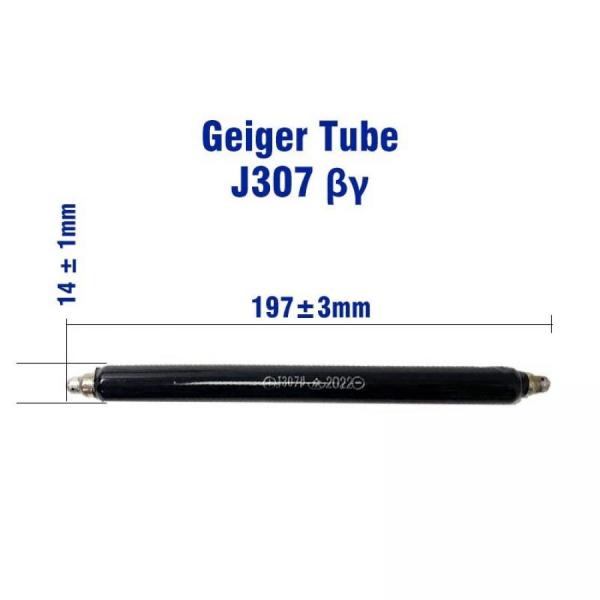 디바이스마트,MCU보드/전자키트 > 센서모듈 > 방사능/라돈센서,SMG,방사선 검출 가이거 카운터 튜브 J307 [TYE-RD019],지름: Φ14 ± 1mm / 길이 : 197 ± 3mm / γ-ray, β-ray 감지