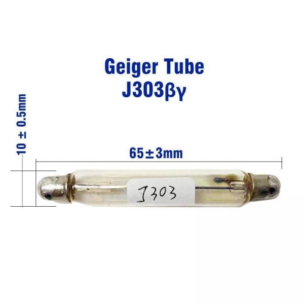 디바이스마트,MCU보드/전자키트 > 센서모듈 > 방사능/라돈센서,SMG,방사선 검출 가이거 카운터 튜브 J303 [TYE-RD020],지름: Φ10 ± 0.5mm / 길이 : 65 ± 3mm / γ-ray, β-ray 감지