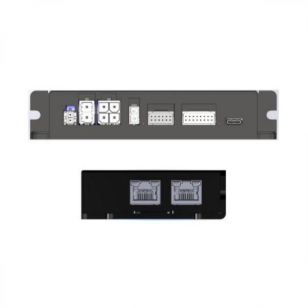 디바이스마트,기계/제어/로봇/모터 > 모터드라이버 > BLDC모터 드라이버,로버,intelliThings iServo EtherCAT,입력 전압 : Control power: DC 24V, Motor power: DC 24 ~ 48V / 연속/최대 전류 : Continuous current: 12A, Peak current: 24A / DC, BLDC, PMSM, 3-phase Stepper 모터 구동 / 온라인 기계 파라미터 모니터링