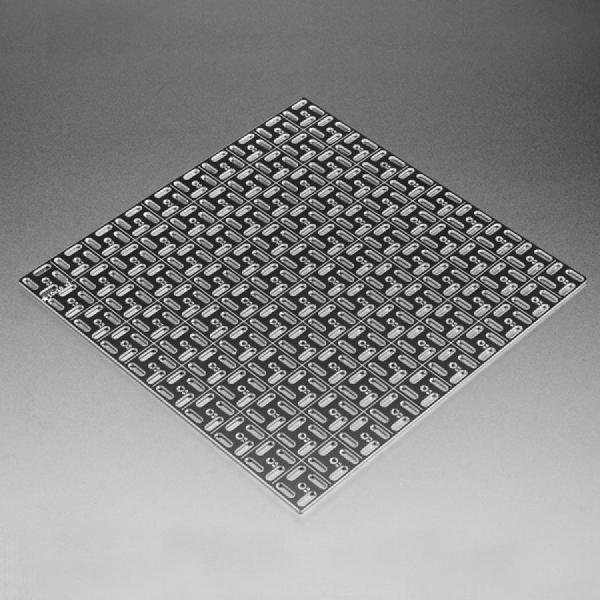 디바이스마트,커넥터/PCB > PCB기판/관련상품 > 특수기판 > 특수제작 PCB,Adafruit,Adafruit Swirly Aluminum Mounting Grid for 0.1' Spaced PCBs - 10x10 [ada-5781],Adafruit Swirly 알루미늄 장착 그리드 / 0.1인치 간격 PCB용 / 10X10