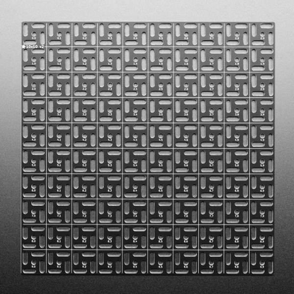 디바이스마트,커넥터/PCB > PCB기판/관련상품 > 특수기판 > 특수제작 PCB,Adafruit,Adafruit Swirly Aluminum Mounting Grid for 0.1' Spaced PCBs - 10x10 [ada-5781],Adafruit Swirly 알루미늄 장착 그리드 / 0.1인치 간격 PCB용 / 10X10