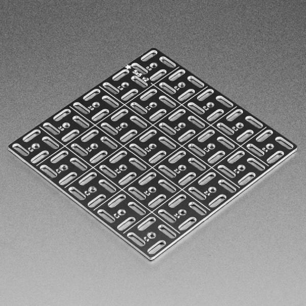 디바이스마트,커넥터/PCB > PCB기판/관련상품 > 특수기판 > 특수제작 PCB,Adafruit,Adafruit Swirly Aluminum Mounting Grid for 0.1' Spaced PCBs - 5x5 [ada-5779],Adafruit Swirly 알루미늄 장착 그리드 / 0.1인치 간격 PCB용 / 5X5