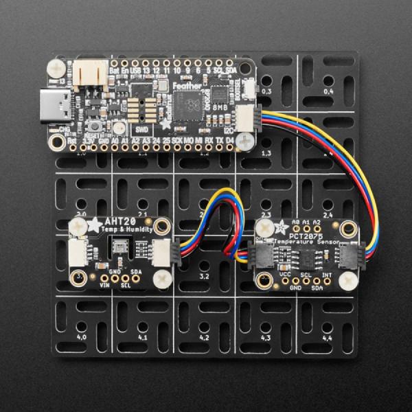디바이스마트,커넥터/PCB > PCB기판/관련상품 > 특수기판 > 특수제작 PCB,Adafruit,Adafruit Swirly Aluminum Mounting Grid for 0.1' Spaced PCBs - 5x5 [ada-5779],Adafruit Swirly 알루미늄 장착 그리드 / 0.1인치 간격 PCB용 / 5X5