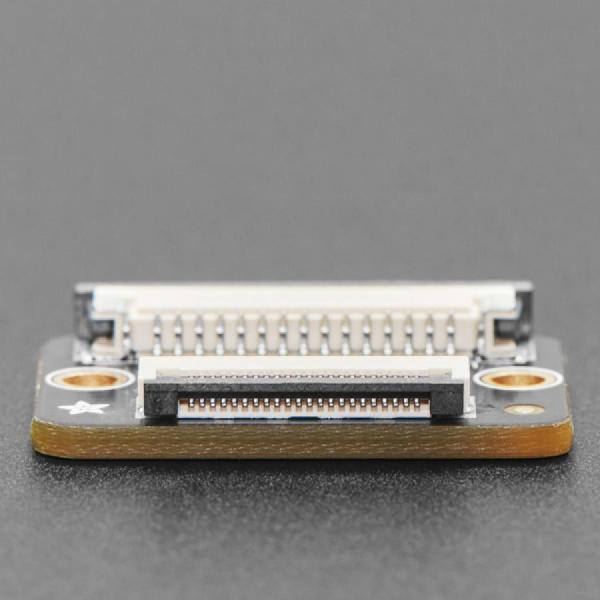 디바이스마트,오픈소스/코딩교육 > 라즈베리파이 > 라즈베리파이 확장보드/HAT,Adafruit,Adafruit CSI or DSI Cable Adapter Thingy for Raspberry Pi [ada-5785],라즈베리파이용 DSI 케이블 어댑터 / Thingy / 제품 크기 : 25.4mm x 17.9mm