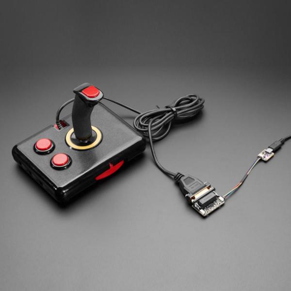 디바이스마트,오픈소스/코딩교육 > 아두이노 > 아두이노 호환보드,Adafruit,Adafruit PC Joystick to seesaw I2C Adapter - STEMMA QT / Qwiic [ada-5753],15핀 D-Sub 어댑터 / STEMMA QT / Qwiic / I2C