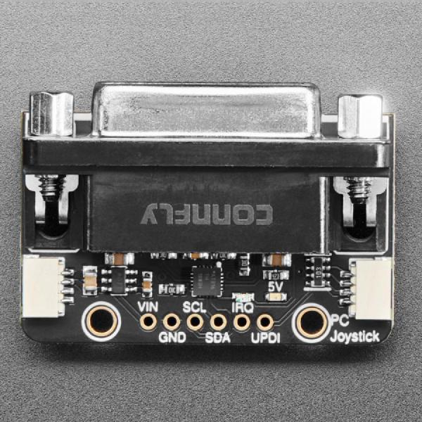 디바이스마트,오픈소스/코딩교육 > 아두이노 > 아두이노 호환보드,Adafruit,Adafruit PC Joystick to seesaw I2C Adapter - STEMMA QT / Qwiic [ada-5753],15핀 D-Sub 어댑터 / STEMMA QT / Qwiic / I2C