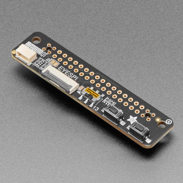디바이스마트,오픈소스/코딩교육 > 라즈베리파이 > 라즈베리파이 확장보드/HAT,Adafruit,Adafruit EYESPI Pi Beret - Buttons, EYESPI and STEMMA QT [ada-5783],EYESPI Pi Beret / 라즈베리파이에 컬러 TFT 또는 E-Ink 디스플레이와 센서 등을 연결할 수 있게 도와줍니다.
