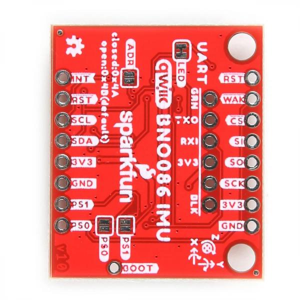 디바이스마트,MCU보드/전자키트 > 센서모듈 > IMU/AHRS(9축 이상),SparkFun,SparkFun VR IMU Breakout - BNO086 (Qwiic) [SEN-22857],VR IMU BNO086(Qwiic) / ARM© Cortex™ M0+ / 가속도, 자이로, 지자계 포함 / 전압 : 2.4V - 3.6V