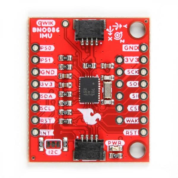 디바이스마트,MCU보드/전자키트 > 센서모듈 > IMU/AHRS(9축 이상),SparkFun,SparkFun VR IMU Breakout - BNO086 (Qwiic) [SEN-22857],VR IMU BNO086(Qwiic) / ARM© Cortex™ M0+ / 가속도, 자이로, 지자계 포함 / 전압 : 2.4V - 3.6V