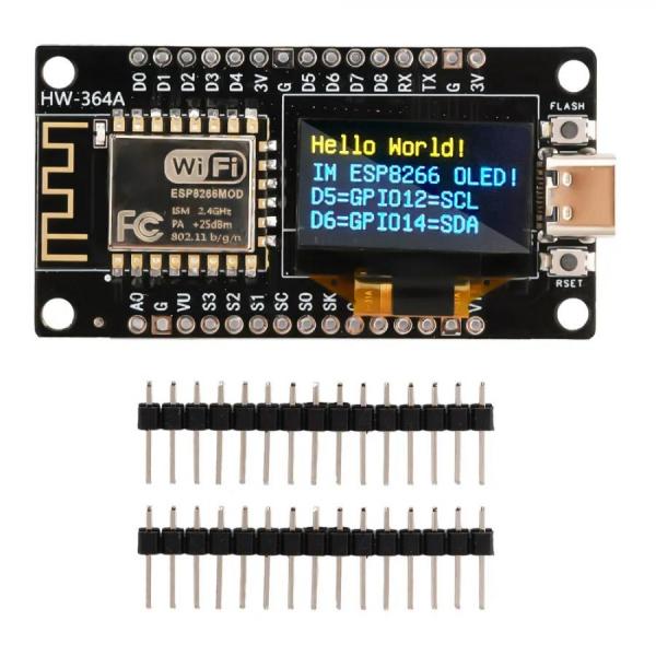 디바이스마트,오픈소스/코딩교육 > 파이썬/IoT 개발 보드 > ESP32,Happy House,NodeMCU 0.96인치 ESP8266 C타입 개발보드 CH-340G [CMODULE-21],NodeMCU 0.96인치 ESP8266 C타입 개발보드 / CH-340G / 와이파이 모듈 / 마이크로 USB / ESP-12E / 아두이노 , 마이크로파이썬