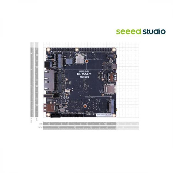 디바이스마트,MCU보드/전자키트 > 인공지능/임베디드/산업용 > 인공지능/머신러닝 > 인공지능 개발보드/모듈/키트,Seeedstudio,[KC인증] ODYSSEY - X86J4125864 v2 - with 64GB eMMC, Linux and RP2040 Core [102110765],64GB eMMc 포함 / 쿼드 코어 Intel® Celeron® J4125, 8GB LPDDR4 RAM / 2.5GbE / WIFI / 고화질 4K 비디오 출력 지원 / 라즈베리파이, 윈도우 , 리눅스 등 지원 / KC 인증