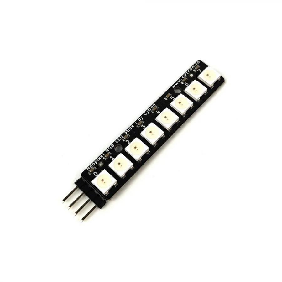 RGB LED Stick (Neopixel-compatible) by Cytron [BCY-NEO-STICK-8]