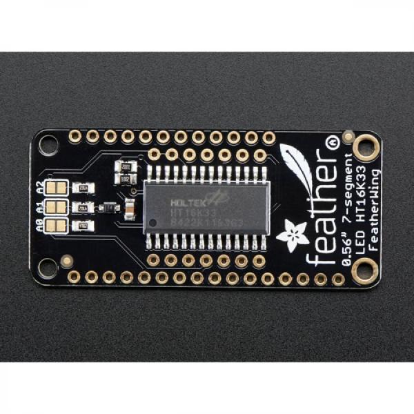 디바이스마트,LED/LCD > FND/도트매트릭스 > FND(세그먼트LED) > FND 모듈,Adafruit,Adafruit 0.56' 4-Digit 7-Segment Display w/ FeatherWing - White [ada-3109],0.56인치 4자리 7세그먼트 디스플레이 / 하얀색
