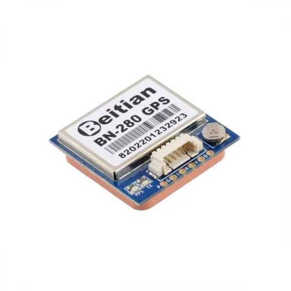 디바이스마트,MCU보드/전자키트 > 통신/네트워크 > GNSS/GPS > 정밀/고성능 GPS 모듈,Beitian,고정밀 미니 GPS 모듈 [BN-280],M8030-KT / GPS+GLONASS+SBAS+QZSS / 72채널 / Horizontal position : 2.0 CEP / Rate : 4800bps ~ 921600bps / 전압 : DC 3.6V ~ 5.5V / 드론 / 4M 플래시 지원