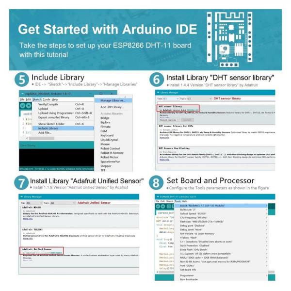 디바이스마트,오픈소스/코딩교육 > 파이썬/IoT 개발 보드 > ESP32,ideaspark,NodeMCU DHT11 온습도 ESP8266 개발보드 CH-340,NodeMCU 개발 보드 / DHT11 온습도 센서 / CH340 / ESP8266 / 아두이노, 마이크로파이썬 / 투명 플라스틱 케이스 제공