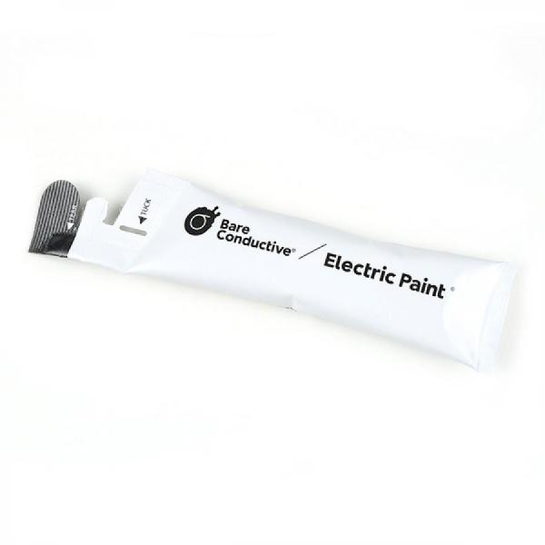 디바이스마트,화학/산업/안전 > 표면처리제 > 코팅제/광택제 > 코팅제,SparkFun,Bare Conductive - Electric Paint Sachet (10ml) [COM-22958],전도성 수성 페인트 / 무독성 / 종이, 판지, 목재, 금속, 고무, 플라스틱 등 다양한 곳에 사용