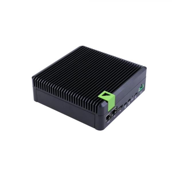 디바이스마트,MCU보드/전자키트 > 인공지능/임베디드/산업용 > 인공지능/머신러닝 > 인공지능 개발보드/모듈/키트,Seeedstudio,reComputer Industrial J3011- Fanless Edge AI Device with Jetson Orin Nano 8GB module [110110193/E2025021101],J3011 Orin Nano 8GB / 40 TOPS / 1024-core NVIDIA Ampere architecture GPU with 32 Tensor Cores / 8GB 128-bit LPDDR5 68 GB/s